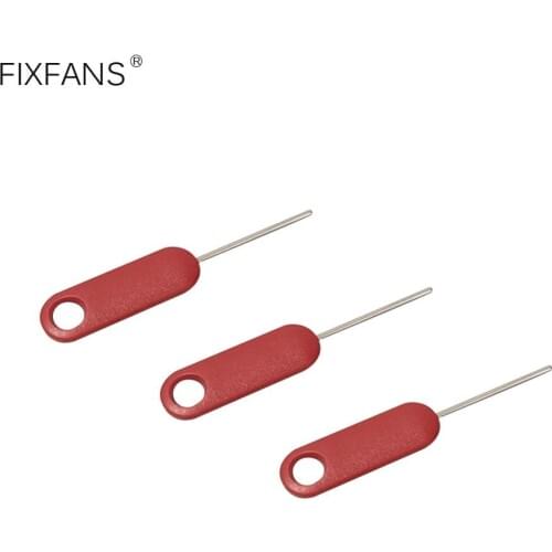 FIXFANS 10Pcs SIM Card Removal Tool SIM Tray Eject Pin Needle Opener Key Tool for iPhone 7 8 Plus X XS 11 12 for Samsung Huawei