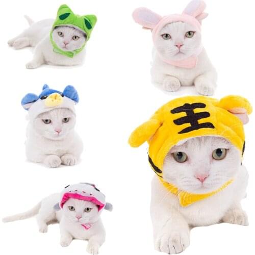 Funny Hat Pet Head Decoration Cat Sunflower Dress Up Costume Pet Hat Cosplay Animal Pet Birthday Gift Holiday Pet Accessories