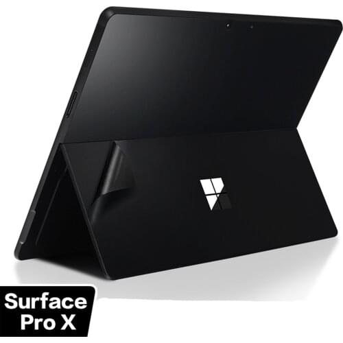 XSKN Protective Decal Sticker Protector Laptop Cover Skin for Microsoft Surface Pro X (2020 Released) Back Cover