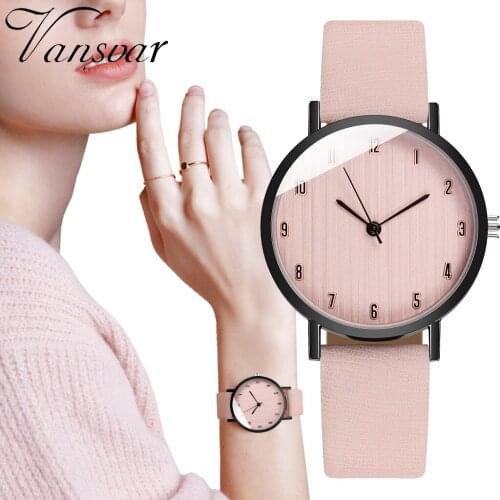 Zegarki Damskie Women Casual Quartz Leather Band Newv Strap Watch Analog Wrist Watch Relojes Para Mujer Watch for Women Luxury