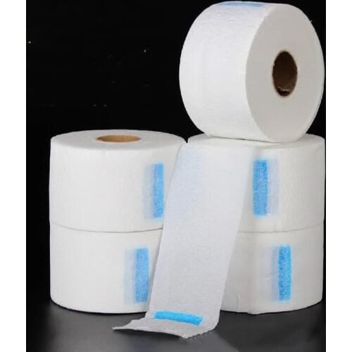 1 Roll Neck Ruffle Roll Paper Professional Hair Cutting Salon Disposable Hairdressing Collar Accessory Necks Covering