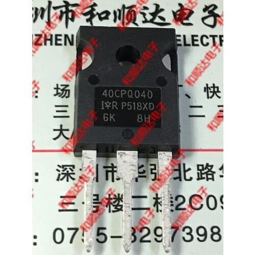 10pcs/lot 40CPQ040 New stock TO-247 40V 40A