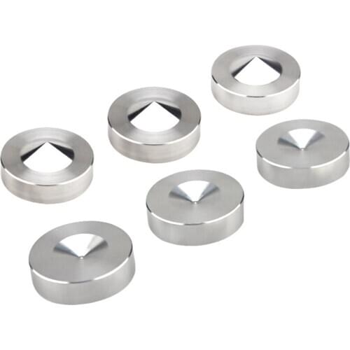 4Pcs 304 Stainless Steel Shock Absorber Foot Nail Hifi Speaker Amplifier Decoder Audio Isolation Feet