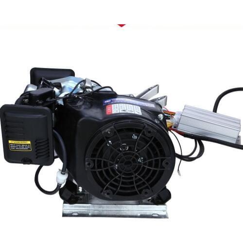 4kw5kw6kw7kw8kw fully automatic 48v60v72v electric car / three wheel / four wheel / strokes gasoline charging generator