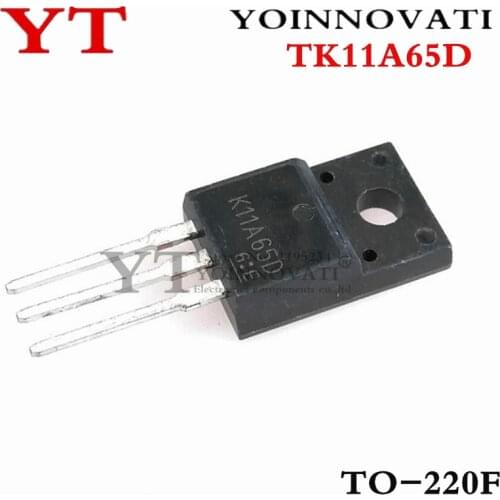 5pcs/lot TK11A65D TK11A65 K11A65D TO-220F IC Best quality
