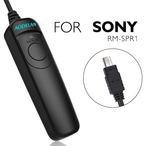 AODELAN S8 Wired Shutter Remote Control Cord Shutter Release Cable for Sony a7M3, a7RM3, a9, a6500,a6300. Replaces Sony RM-SPR1