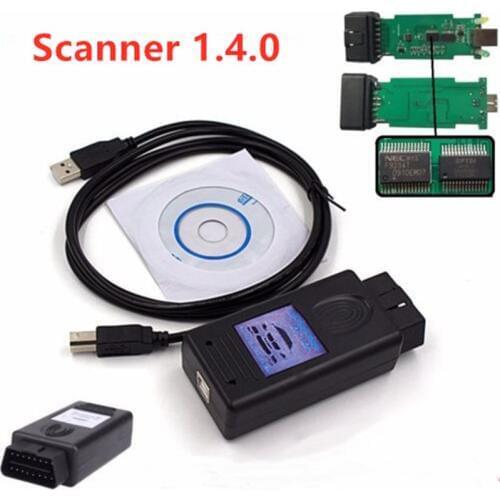 Diagnostic Tool For BMW SCANNER 1.4.0 Scanner Version 1.4 with FT232RL Chip PA Soft 1.4 OBD2 Diagnostic Car