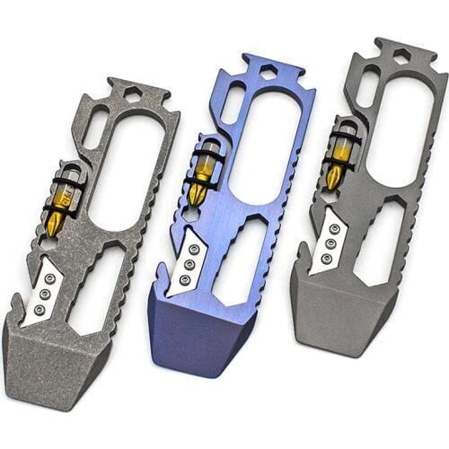 Titanium Alloy Emergency Tool FRT Home Outdoor Multi-function Survival Camping Equipment Edc Portable