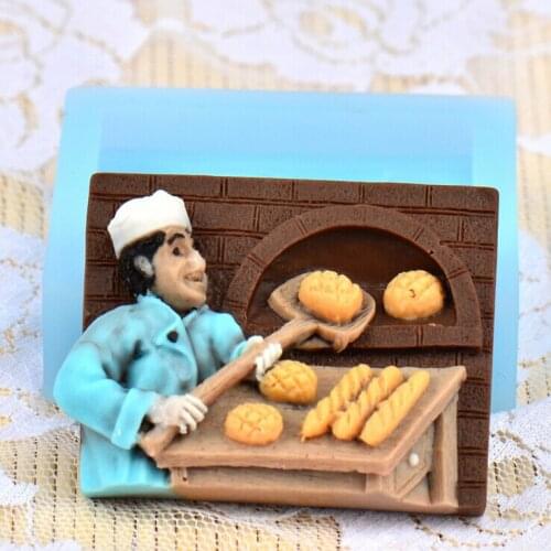 Luyou New Arrival 1PCS Silicone Bakers Shape Mold 3D Fondant Cake Decorating Tools Chocolate Mold Silicone Cake Mold FM409