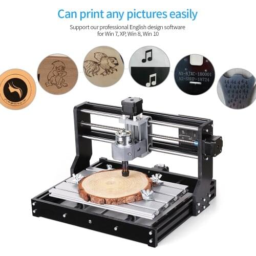 CNC3018 DIY CNC Router Kit Mini Engraving Machine GRBL Control 3 Axis for PCB PVC Plastic Wood Carving Milling Engraving Machine