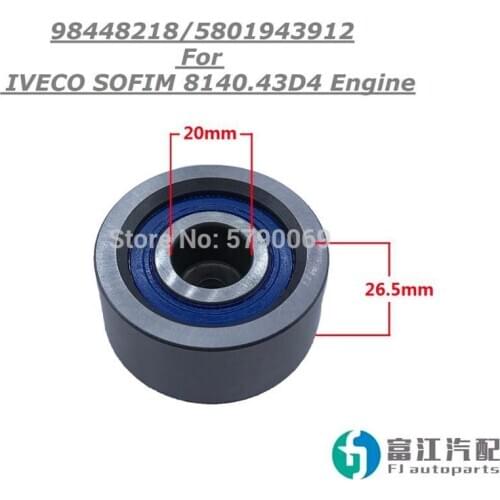 Belt Tensioner 98448218/5801943912 For IVECO SOFIM S8140.43D4 Diesel Engine Accessories Autoparts Trucks construction machine