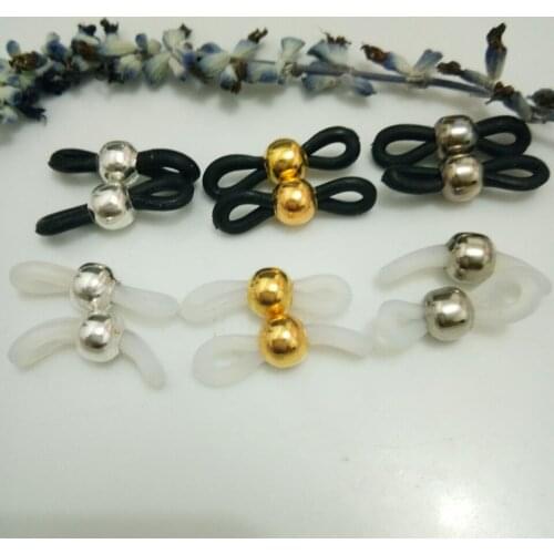 New Cheap Jewelry Findings Rubber Strap Connectors Eyeglasses Chain Eyewear Holder Necklace Chain Accessories Glasses Rope DIY
