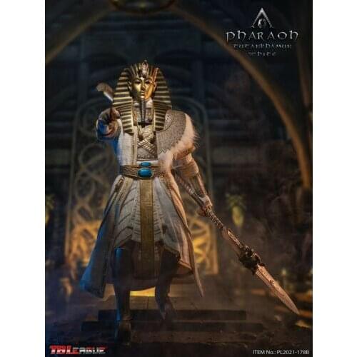 Pre-sale PL2021-178B 1/6 Pharaoh Tutankhamun White 12'' TBLeague Action Figure Set