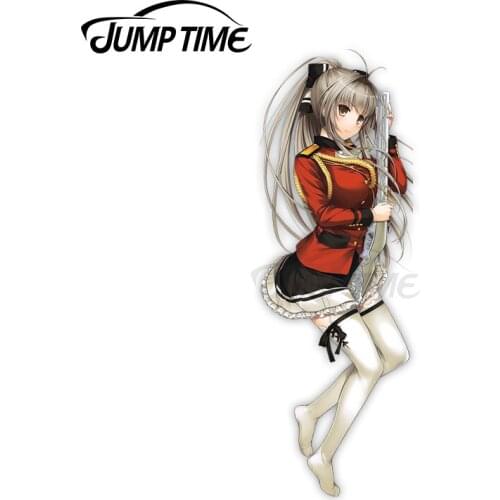 Jump Time Amagi Brilliant Park Sento Isuzu 80 4.4 Anime Sexy Girl Vinyl Decal Window Car stickers
