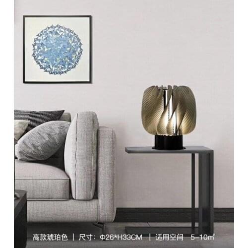 Nordic led glass tafellamp study lamp led table lamp bedside lamp