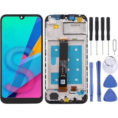 LCD Screen and Digitizer Full Assembly with Frame for Huawei Honor 8S