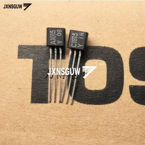 10pair 2SA1015 2SC1815 Y TO-92 Transistor A1015 C1815 Audio Power Amplifier 2SA1015-Y 2SC1815-Y power transistor White word