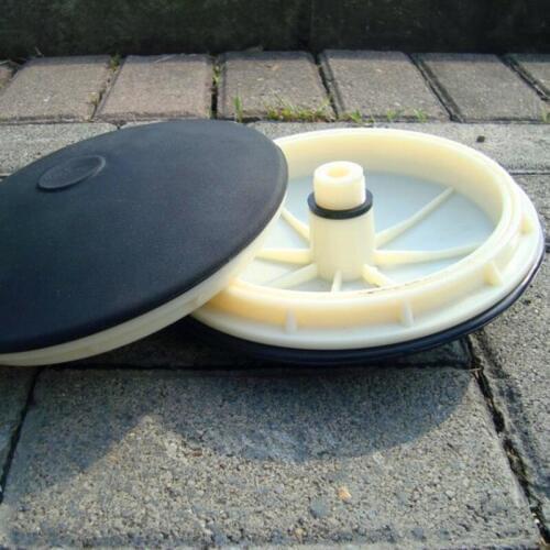 215mm Efficient EPDM Diaphragm Aerator Microporous Rubber Diaphragm Aeration Panel Wastewater Treatment Air Diffuser Parts