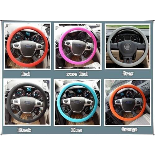Car Styling Steering wheel cover For Hyundai Genesis 1 2 Grandeur/Azera 4 5 6 i30 i40 IONIQ NF Tuscani Veloster Accessories