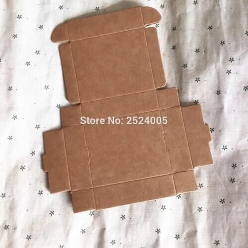 Free shipping 6.4x6.2x2.2 cm Handmade soap packing box/Storage case/kraft paper boxes/gift cases