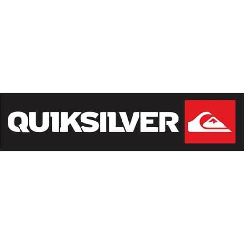 Dawasaru for Quiksilver Waterproof Decal DIY Car Stickers Anime Waterproof Scratch-proof Vehicle JDM Accessories 13cm X 3cm