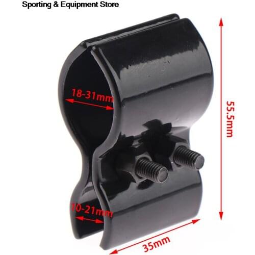 For MP-155 Tactical Barrel Ring Flashlight Laser Clamp Mount Scope Sighting Telescope Torch Mount Holder