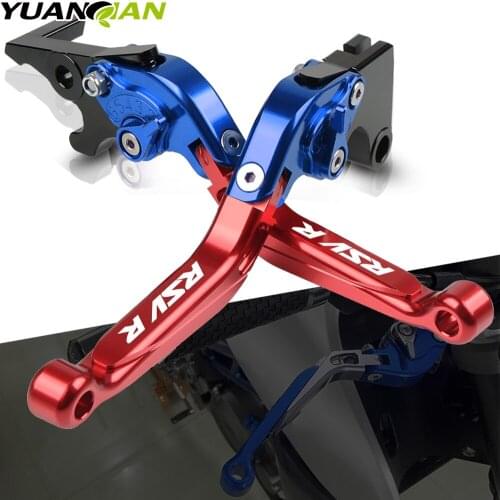 For Aprilia RSV R 1999 2000 2001 2002-2003 Motorbike Handbrake Motorcycle Accessories Folding Extendable Brake Clutch Levers