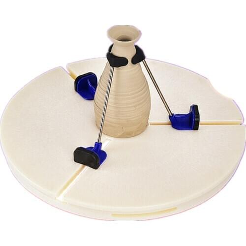 Pottery Wheel Clip Tool No Need to Find a Center Crafts Abs Potters Ceramic Polymer Clay Scraping Modelling Repair Tools