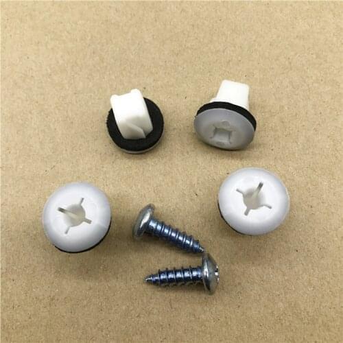 Fit for BMW 3 series 5 series 7 series X1 X3X5 rear license plate bracket clip rear license plate base clip 2pcs