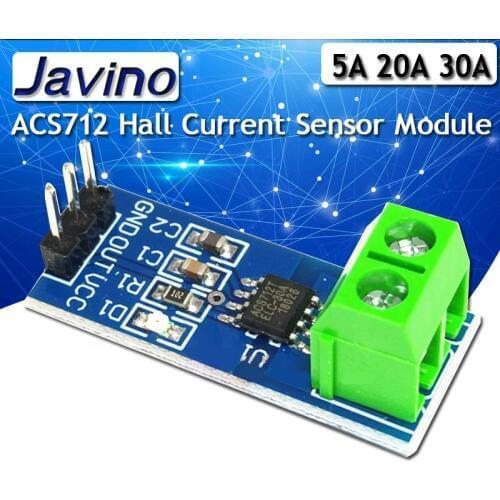 5A 20A 30A Hall Current Sensor Module ACS712 model for arduino