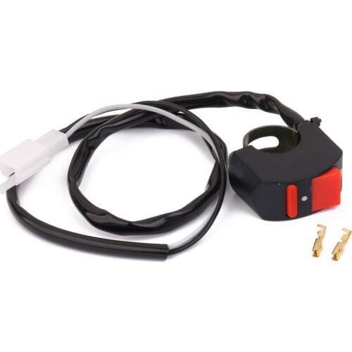 Motorcycle Fog Spot Turn Light Lamp Headlight On Off Switch Handlebar Mount