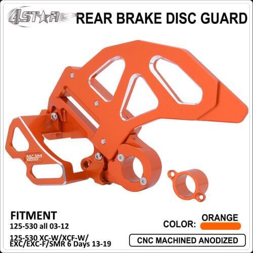 Motorbike CNC Aluminum Rear Brake Disc Hub Spacer Caliper Guard For KTM XC XCF XCW XCFW EXC SX SXF SMR 125 150 250 350 450 530