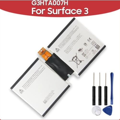 Original Replacement Battery 7270mAh G3HTA007H For Microsoft Surface 3 1645 Surface3 G3HTA003H G3HTA004H Tablet Batteries