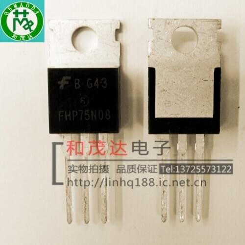 Original New 5PCS/ FHP75N08 75V 80A TO-220 TO220