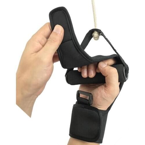 High Quality Auxiliary Fixed Gloves Rehabilitation Training Tool Hand Fist Finger Gloves For Stroke Hemiplegia Patient