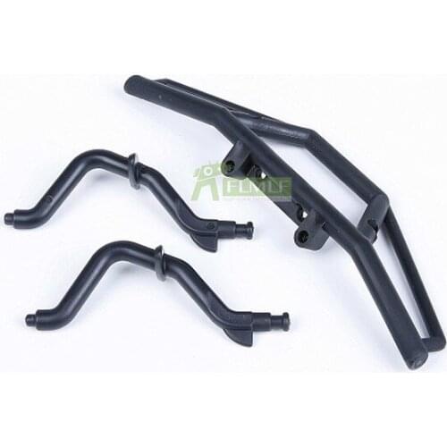 Front Bumper Kit Fit for 1/8 HPI Racing Savage XL FLUX Rovan TORLAND Monster Brushless Truck Parts