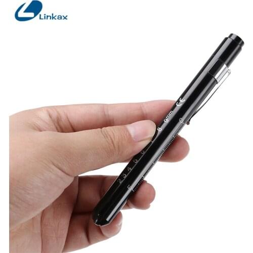 Portable LED Aluminum Medical Surgical Penlight Torch Pocket Light Single Mode Outdoor Camping Flashlight