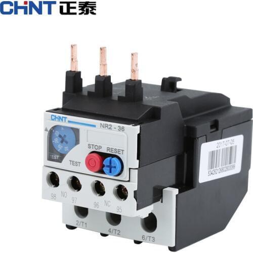 CHINT Thermal Overload Relay Motor Protector Protective Current Relay NR2-36/Z 23-32A 28-36A