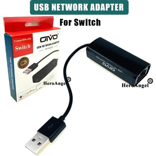 USB Ethernet Adapter USB 2.0 10/100 Mbps Network Card to RJ45 Lan for Windows 10 for Nintend Switch Ethernet USB Adapter Dropshi