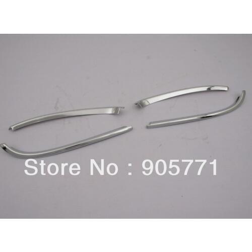 High Quality Chrome Rear Bumper Reflector Cover Trim for BMW X1 E84 2010-2013 free shipping