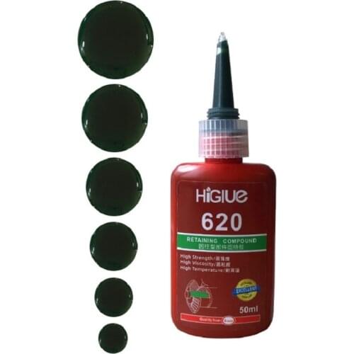 HiGlue 620 Equivalent Retaining Compound High Temperature 50ml*1pcs