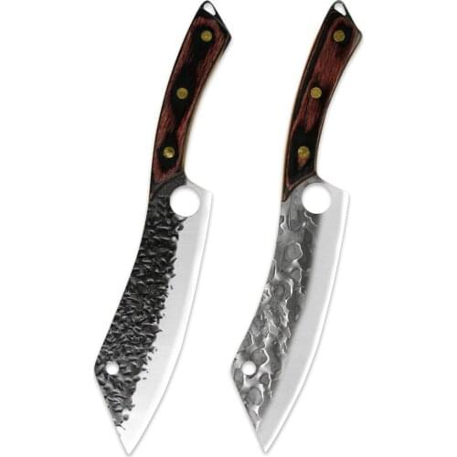 Xyj 8'' Inch Nakri Slicing Knife Professional Kitchen knife High Carban Steel Meat Ultra Sharp Cleaver knife Cooking Accessories