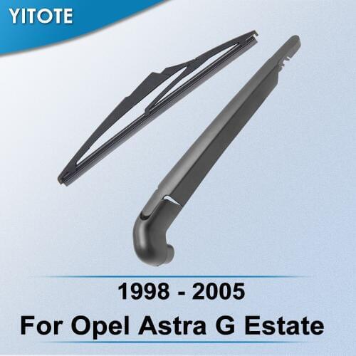 YITOTE Rear Wiper & Arm for Opel Astra G ESTATE 1998 1999 2000 2001 2002 2003 2004 2005