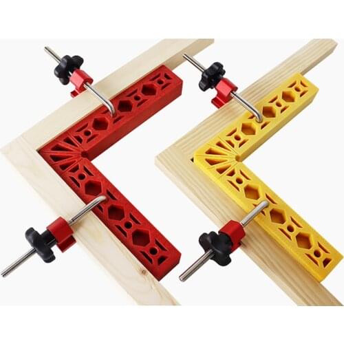 100/150/200mm Woodworking L-Shaped 90 Degrees Auxiliary Fixture Splicing Board Positioning Panel Fixed Clip Square Ruler