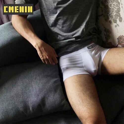 Free Shipping Cotton Sexy Boxer Mans Underwear men Breathable Mens Underpants Boxershorts Men Innerwear Funny CM6602