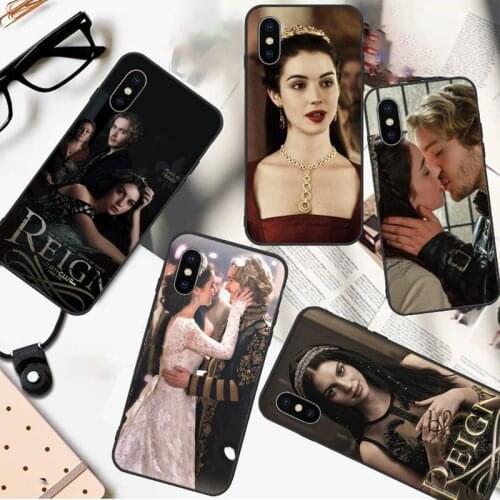 Reign American TV show soft tpu shell design Phone Case for iPhone 11 12 pro XS MAX 8 7 6 6S Plus X 5S SE 2020 XR