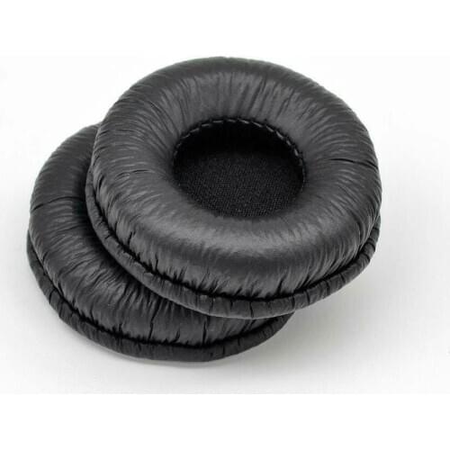 Black Replacement Earpads Pillow Ear Pads Cushion Foam Earmuffs Repair Parts for Jabra Netcom GN2000 GN2100 Headphones Headset