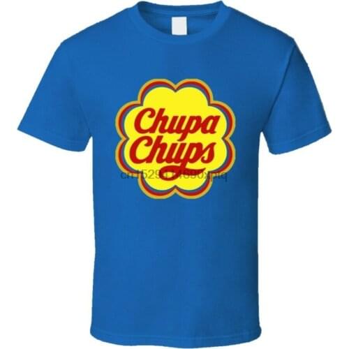 Chupa Chups Lollipop Sucker Candy Wrapper Logo Halloween Costume T Shirt