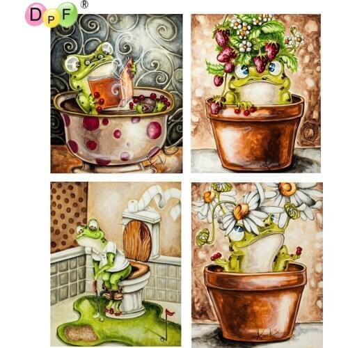 DPF 5D Round/Square Diamond Painting Cross Stitch Crafts Diamond Embroidery Mosaic Needlework kits Home Decor