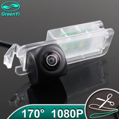 GreenYi HD AHD 1080P 170 Degree Fisheye Lens Vehicle Rear View Camera For Jeep Compass 2 MP 552 2017 2018 2019 2020 2021 Car